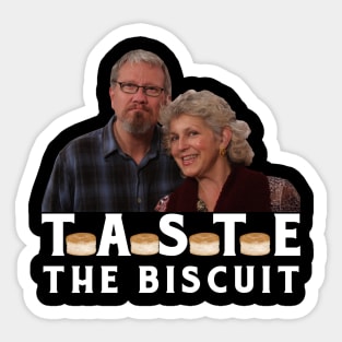 Taste the Biscuit Sticker